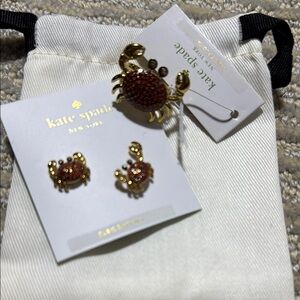 Kate Spade Its a Shore Thing Earring and Ring Set